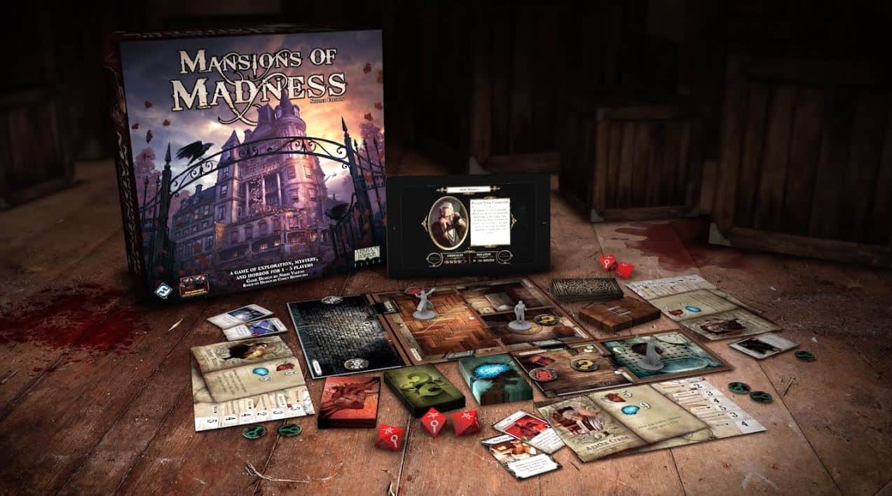 Mansions of Madness components